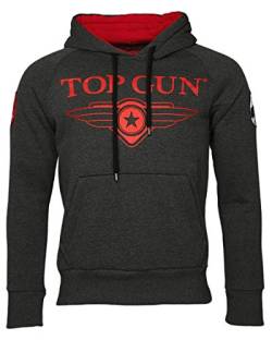 Top Gun Herren Hoodie Defender Tg20191012 Anthracite,3XL von Top Gun