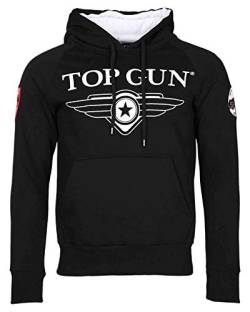 Top Gun Herren Hoodie Defender Tg20191012 Black,M von Top Gun