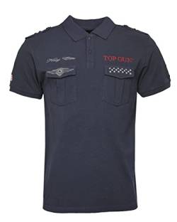 Top Gun Herren Polo Shirt Tg20213003 Navy,L von Top Gun