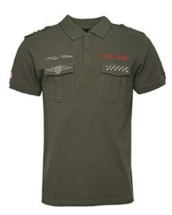 Top Gun Herren Polo Shirt Tg20213003 Olive,XL von Top Gun