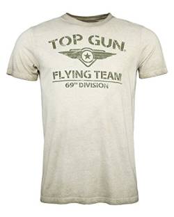Top Gun Herren T-Shirt Ease Tg20191041 Olive,XXL von Top Gun