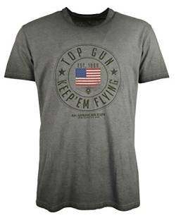 Top Gun Herren T-Shirt Tg20201033 Anthracite,M von Top Gun