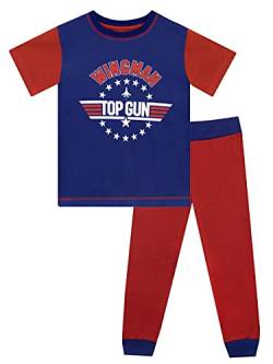 Top Gun Jungen Schlafanzug Blau 116 von Top Gun