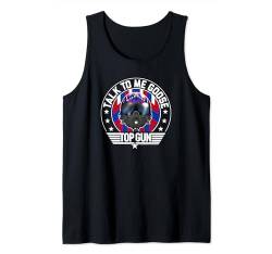 Top Gun Maverick Helmet Talk To Me Goose Quote Tank Top von Top Gun