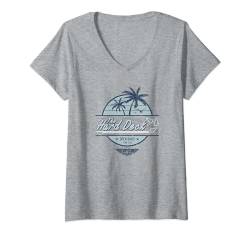 Top Gun: Maverick The Hard Deck Palm Trees Logo T-Shirt mit V-Ausschnitt von Top Gun