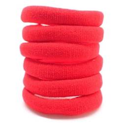 Topkids Accessories Haargummis für Damen, Herren, Mädchen und Kinder (rot) von Topkids Accessories