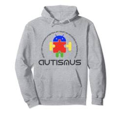 Deutscher April Autismus Bewusstsein Bandpuzzle Autistischer Stolz Pullover Hoodie von TopsandthePops