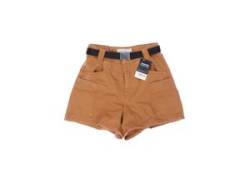 Topshop Damen Shorts, orange, Gr. 34 von Topshop