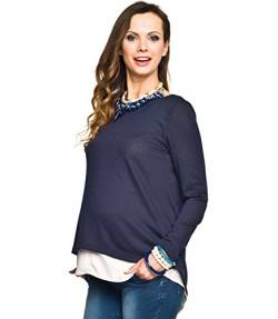 Torelle Maternity Wear Umstandspullover, Stillpullover, Modell: ETIEN, dunkelblau, XL von Torelle Maternity Wear