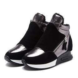 High Top Sneaker für Damen Hidden Heel Sneakers Frühling Herbst Höhe Increasing Casual Stylish Wedge Heels Schuhe von Toride