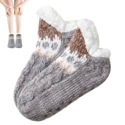 Warme Fuzzy-Socken - Universelle flauschige Lammwollsocken in Einzelgröße - Haushaltskleidung für Wohnzimmer, Arbeitszimmer, Spielzimmer, Schlafzimmer, Lounge, Esszimmer Toseky von Toseky