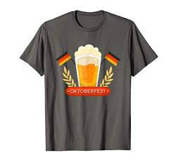Oktoberfest Bier Deutsche Flagge T-Shirt von Totality