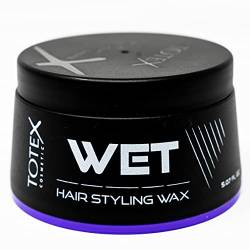 Totex WET Haarwachs I Wet Hair Styling Wax I Wassermelonen Duftendes Haarwachs I glänzenden und natürlichen Haarlook I maximale Kontrolle I 150ml von Totex
