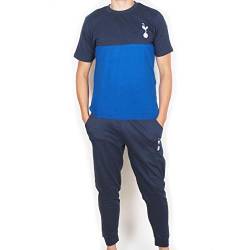 Tottenham Hotspur - Herren Premium-Schlafanzug mit Langer Hose - Offizielles Merchandise - Geschenk für Fußballfans - M von Tottenham Hotspur