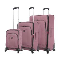 TOTTO - Kofferset - Andromeda 2.0 - Deco Rose - Rosa - DREI Koffergrößen - 360 Rollen - Teleskopgriff - Polyesterfutter, Rosa, TRAVEL von Totto