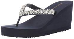 Touch Ups Damen Shelly Wedge Sandalen, navy, 38 EU von Touch Ups