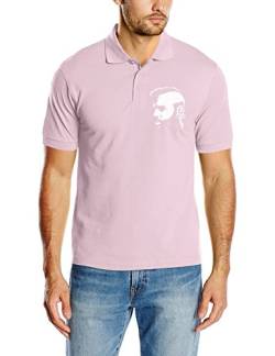 Touchlines Herren Fashion Poloshirt Clubber - Mr. T vom A-Team, pink, S, D2019 von Touchlines