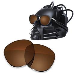 ToughAsNails Objektiv-Ersatzglas für Oakley Pitchman R OO9439/OX8105 Sonnenbrille – weitere Optionen, Braun / bronzefarben, Einheitsgröße von ToughAsNails