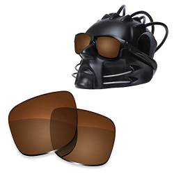 ToughAsNails Polarisierte Gläser, Ersatz für Oakley Jupiter Squared OO9135 Sonnenbrille – weitere Optionen, Braun / bronzefarben, Einheitsgröße von ToughAsNails