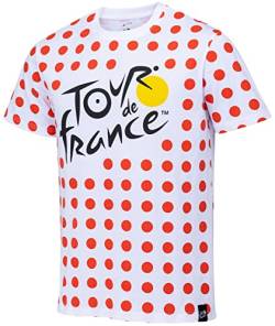 Tour de France T-Shirt Leader – Offizielle Kollektion Radfahren, weiß, L von Tour de France