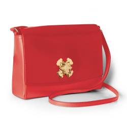 Handtasche 'Louise' rot 26cm von Tous