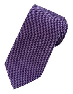 Towergem Extra lange Violett Krawatte XL 160 cm lange Geschäftsanzug Herren Krawatte von Towergem