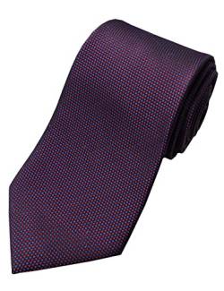 Towergem Extra lange blau/rot Krawatte XL 160 cm lange Geschäftsanzug Herren Krawatte von Towergem
