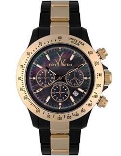 ToyWatch Unisex-Armbanduhr Chronograph Verschiedene Materialien HM19BKGD von ToyWatch