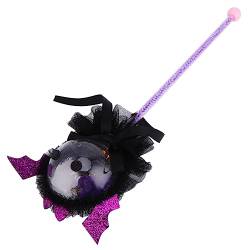 Toyvian 1stk Halloween Blinklichter Zauberstab Spielzeug Roman Hexenzubehör Festliche Dekoration Zauberstab Für Die Party Geheimnisvoller Stock Harz Niedlich Violett Spinnenlicht Kind von Toyvian