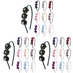 Toyvian 30 Stk Pailletten-stirnbänder Für Frauen Stirnband Perlenstirnbänder Haaraccessoires Perlenstirnband Haarschmuck Perle Haarreifen Damen Geschenk Kleidung von Toyvian