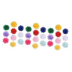 Toyvian 30 Stk Spinnende Blumenhaarspangen kinder haarspangen haarspange kinder Haarschmuck für die Braut Haarklammern Haarnadel Haarspangen mit Blumenmuster Haarspange für Mädchen von Toyvian