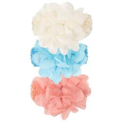 Toyvian 3St stirnbänder kinder haarspangen Blumenstirnbänder Haarschmuck für Babymädchen Haarschmuck für Babys Haarband Haarbänder für Babys florales Stirnband Blumenmädchen Haarring von Toyvian