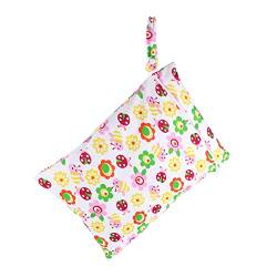Toyvian Warenkorb Hängende Tasche Windelaufbewahrung Organizer Babywindelbeutel Tasche Wiederverwendbare Nasse Trockentasche Reißverschluss Aufbewahrungstaschen Waschbare Reisetaschen von Toyvian