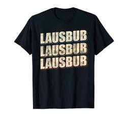 Herren Lausbub Lausbube T-Shirt von Trachten TShirt Herren Lederhosen Geschenke