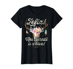 Trachten Tshirt Mei Dirndl Shirt Outfit Trachtenshirt Damen T-Shirt von Trachten Tshirt Damen Trachtenshirt