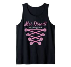 Volksfest Bluse Mei Dirndl Hob I Ned G'fundn Ersatz Dirndl Tank Top von Trachtenshirt Dirndl Ersatz Shirt Bayrische Tracht