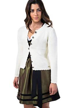 JACKE - TRACHTENJACKE DAMEN IN WEISS (ORIGINAL TRACHTL) (44, Weiß) von Trachtl.de