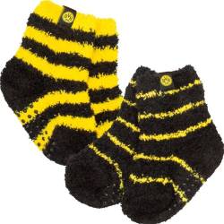 Borussia Dortmund Kuschelsocken 2er Set Socke 'Kids' gr. 28-34 BVB Fanartikel von Trade Con