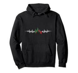 Day Trading Heartbeat EKG Pulse Börsenhändler Pullover Hoodie von Trading & Investing Apparel