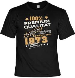 tolles T-Shirt zum 50. Geburtstag - Leiberl Papa Geschenk zum 50 Geburtstag 50 Jahre Geburtstagsgeschenk 50-jähriger (M, Schwarz - Premium Qualität) von Träumeland