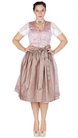 Tramontana 16414 70er Dirndl Rose Oliv Oliv Größe 42 von Tramontana