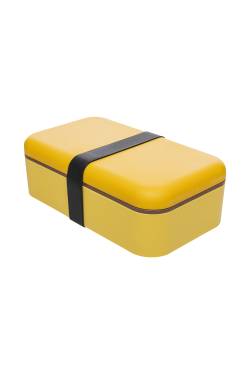 Brotdose PLAIN 18,7 cm yellow von Tranquillo