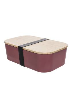 Brotdose PLAIN 19,8 cm berry von Tranquillo