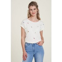 Tranquillo Kurzarmshirt Damen T-SHIRT AUS BIOBAUMWOLLE von Tranquillo