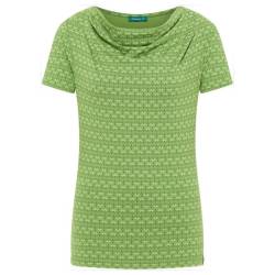 Tranquillo - Women's Stretch-Jersey mit Wasserfallausschnitt - T-Shirt Gr M grün von Tranquillo