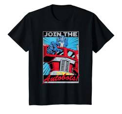 Kinder Transformers Optimus Prime Join The Autobots Poster T-Shirt von Transformers