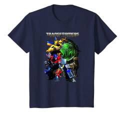 Kinder Transformers: Rise of the Beasts Heroes Vintage Group Shot T-Shirt von Transformers