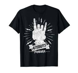 Transformers Autobots Forever Rock On Retro Rock Poster T-Shirt von Transformers