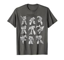 Transformers Autobots Textbook Sketches Stack T-Shirt von Transformers