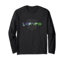 Transformers Autobots Written In Cybertronian Distressed Langarmshirt von Transformers